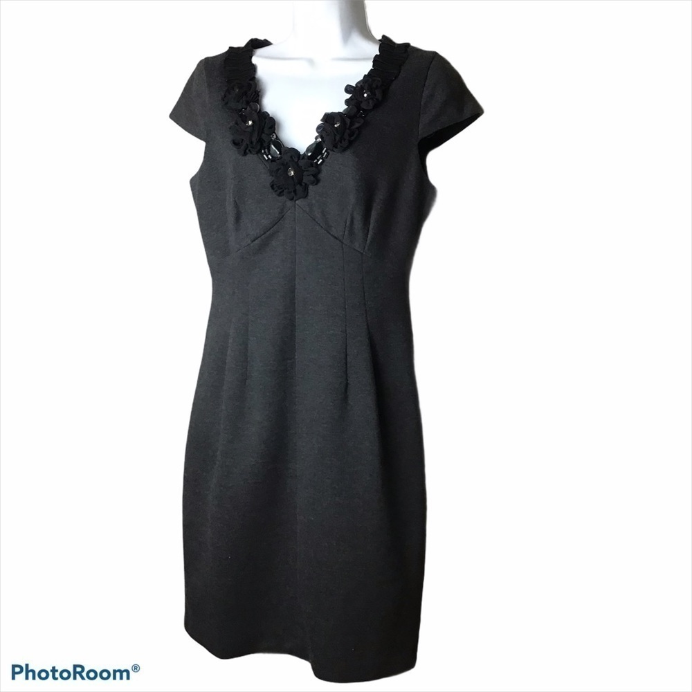 Taylor Gray  Cap Sleeve Career Dress